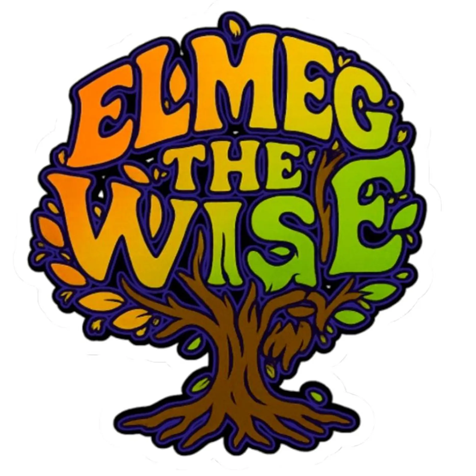 Elmeg The Wise Sticker